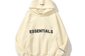 Stay Sharp in the Soft and Sleek Essentials Hoodie Drop